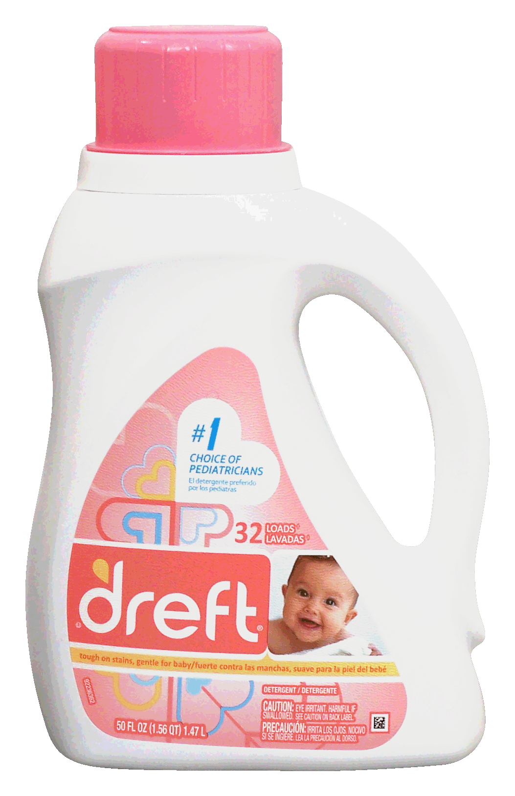 Dreft&nbsp;Ultra&nbsp;2x concentrated detergent, 32 loads, for babies 0-18 months Full-Size Picture